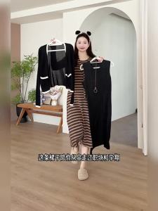SELLYNEAR | Pregnant Spring Summer Fashion French Style Elegant Dress