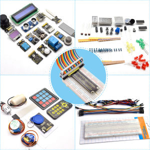 Bộ Kit Khởi Đầu Dự Án GPIO Keyestduio RPI Dành Cho Raspberry Pi 4B/3B+ Lập Trình Bằng Linux & Python Và Ngôn Ngữ C Với 40 Dự Án