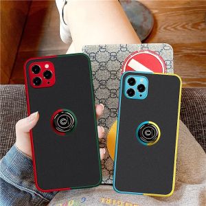 Universal iPhone Protective Case for Men And Women with Car Mount Ring Stand Full Cover Shockproof Compatible with Apple Models