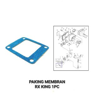 Paking Membran RX King - Packing Peking Gasket Membran Reed Valve Yamaha RX King New RX K