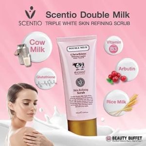 01 tuýp Tẩy tế bào chết double milk Thái Lan 100ml