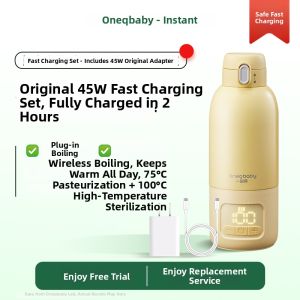 OneQbaby | Portable Wireless Heating Insulated Thermos Bottle
