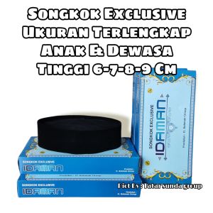 PECI CEPER KOPIAH NASIONAL BERKUALITAS PREMIUM TINGGI 6 7 8 9 CM