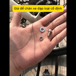 Giá Để Chân Xe Đạp Bánh Sau Chịu Tải 100kg Bộ 2 Chiếc Giá Để Chân Xe Đạp Gấp Gọn Cố Định Chính Hãng Amalife