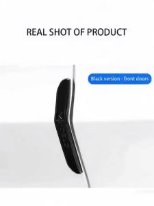4 Miếng Dán Bảo Vệ Cạnh Cửa Họa Tiết Sợi Carbon Cho Tesla Model 3/Y Ra Mắt Năm 2025 Chống Va Chạm Bảo Vệ Bên Hông Nhựa ABS