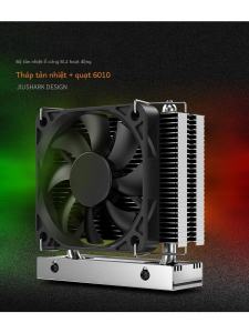 Nine Shark M.2 2280 Solid State Drive SSD Cooling Fan PCIe5.0 PWM 4PIN Wind Cooling Computer Hardware Monitor Peripherals