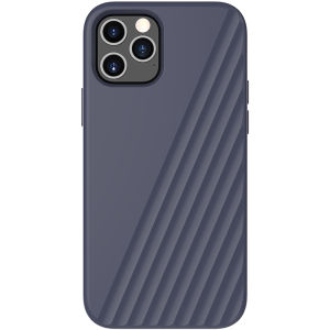 VOKAMO | Ultra Thin Full Coverage Anti-Shock Antibacterial Silicone Case for iPhone 12 Pro Max