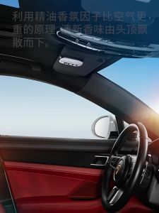 Máy khuếch tán tinh dầu CICIDO kẹp tấm chắn nắng thông minh Nước hoa ô tô khử mùi hiệu quả thời lượng lâu 60-120 day