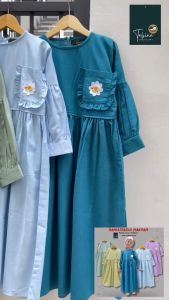 TABINA Gamis Dress Anak Perempuan sampai Remaja Seri Maryam usia 2 hingga 14 tahun