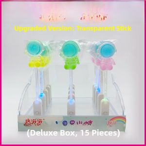 Glowing Lollipops Bar KTV Crystal Flashing No Sugar Candy Childrens Birthday Gifts Party Snacks Glowing Stick Candy Bar