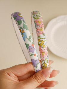 Delicate Fabric Hairband for Girls Childrens Headwear Junior High School Girls Hair Accessories Korean Style Childrens Accessories
