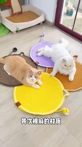 Pet Cat Sisal Pad Mat Scratcher Cat Sleeping Cooling Pad Scratching Pads For Cat Cage Grab Pad Bed