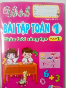 Combo 2 Quyền Vở Bài Tập Toán Lớp 1 Chân Trời Sáng Tạo