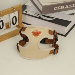 Adorable Printed Dog Leash Vest Style Pet Supplies for Small to Medium Dogs Cute Design Ideal for Walking Your Dog