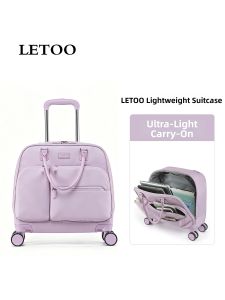 letoo | Compact Light Travel Suitcase 18 Inch