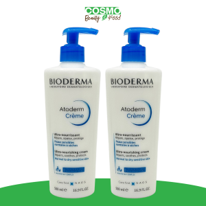 Bioderma Atoderm Ultra Nourishing Cream 2x500 ml Suitable for Babies