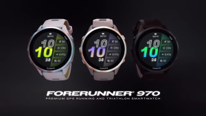 Garmin Forerunner 970 – Đồng Hồ Thông Minh GPS Chạy Bộ Triathlon & Theo Dõi Sức Khỏe Cao Cấp Thời Lượng Pin Lên Tới 15 Ngày