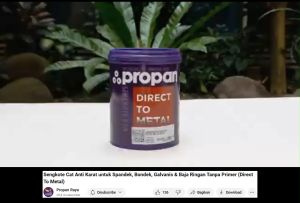 Cat Propan Sengkote Hitam Doff 1kg: Panduan Lengkap