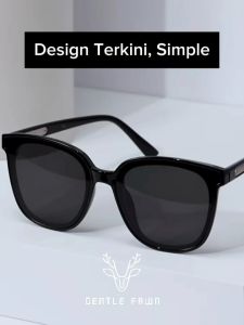 Gentle Fawn Kacamata Sunglasses Polarized Kotak Korean Style Keren Jackie  012