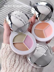 Lembiof | Three-Color Concealer Pen Dark Circles Bags Spots Face Makeup Concealer