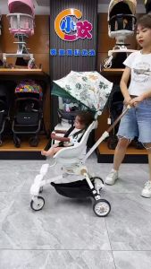 CANDY MAGIC STROLLER KERETA SORONG BUDAK kids newborn baby foldable 360 two way adjustable seat 4 wheels ultra lightweight