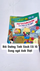 [Song ngữ AV] Sách tranh bồi dưỡng tính cách cho bé EQ- IQ từ 2-8 tuổi (lẻ tùy chọn) Minh Thắng