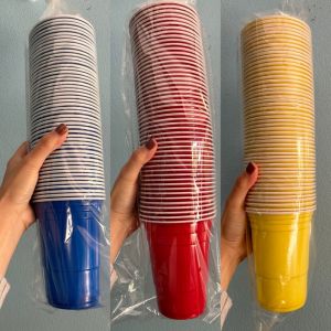 Jozoo 50pcs Big Red Cups: Perfect for Your Next Party