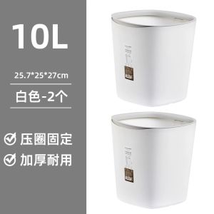 Thùng Rác Lớn Hình Hoa Trà Dùng Trong Gia Đình Phòng Khách Phòng Ngủ Nhà Bếp Phòng Tắm Dung Tích Lớn Thiết Kế Đơn Giản Có Vòng Ép Thùng Đựng Giấy