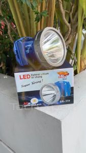 SENTER KEPALA LED DONY 60 WATT SR-777 "SUPER TERANG" ORI PREMIUM ANTI AIR FREE TRIPOD UKURAN JUMBO