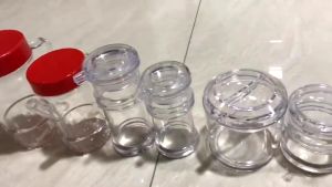 Hủ rót nước chấm nhựa trong suốt  bền bỉ  chống rò rỉ