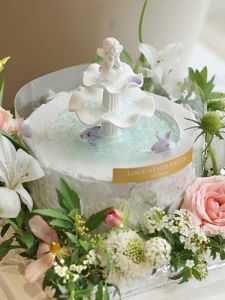 Mold Kích Thước Nhỏ Hình Tượng Thiên Thần Bánh Sinh Nhật Trang Trí Phun Nước Cổ Điển Mould Silicon Chocolate Mould Baking Utensils