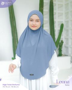 LEONA Daffi Hijab Jilbab Instan Jersey Non Ped Jumbo Premium