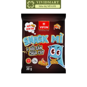 [GÓI LẺ] - VIFON - Snack mì Vifon 3 vị: Bò Nướng Hải Sản Chua Cay Phô Mai (30g/gói) - Snack mì gói Vifon snack mì ăn liền