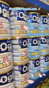 (HSD T7-2027) (Quét Mã QR Tích Xu) COMBO 4 LON Sữa Bột Vitadairy OGGI BA 900g/lon Dành Cho Trẻ Biếng Ăn.