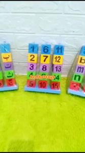 BALOK HIJAIYAH SUSUN WARNA WARNI