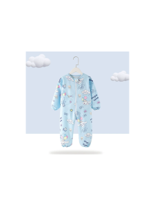 Full-Body Waterproof Baby Romper Suit Anti-Dirt Crawling Suit Childrens One-Piece Coverall Outerwear Polyester Fiber 100%