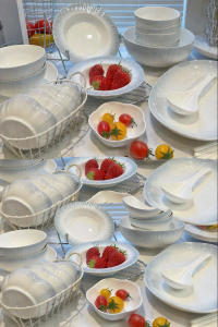 JINGDITAOCI | Underglaze Colored Dinnerware Set High Appearance