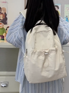เป้นักเรียน ป้องกันขโมย กันน้ํา จุของได้เยอะ สไตล์เกาหลี สําหรับผู้หญิง