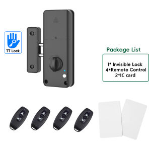 CDOK RX02 TTlock Bluetooth Indoor Invisible Wooden Door Lock Can Not Be Seen From Outside the Door