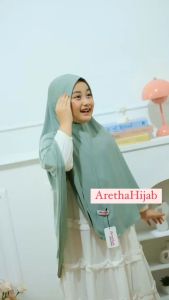 Hijab Anak Jumbo Aminah Syari Untuk Umur 6-9 Tahun