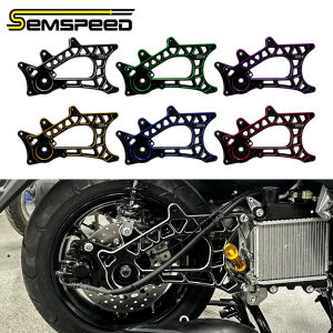 สวิงอาร์มติดสวิงอาร์มมอเตอร์ไซค์ CNC กระจกมองหลังมอร์เตอร์ไซต์ SEMSPEED ขายึดสำหรับยามาฮ่า NMAX Aerox V2 V3มาตรฐาน2020-2026