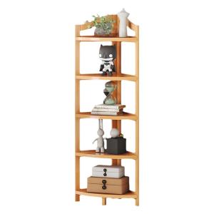 CHUJUN | Corner Wall Triangle Shelf Storage Cabinet