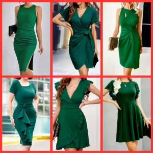 ZKorean  Fashion Dress for Women -  XS to Large   - XS to large - classy and elegant dress  - made of imported fabric  - excellent quality  - made of soft fabric  - premium quality  - casual and everyday dress - style: marielselina susan love joy p32