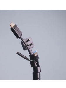 10mm/28mm Spiral Pembungkus Kabel Listrik Wire Wrap Tube Organizer untuk Komputer Elektronik Tahan Panas Fleksibel