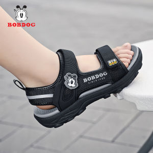 Boys Sandals Summer Style Sporty Beach Shoes Primary School Students Casual Artificial Leather Fabric Upgraded Version