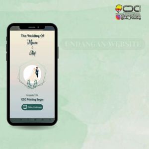 UNDANGAN PERNIKAHAN DIGITAL WEBSITE CANTIK ELEGAN DAN UNIK