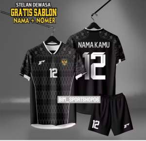 Setelan Jersey Baru Timnas Indonesia Erspo 2024/2025 (FREE REQUEST SABLON NAMA & NOMOR)