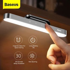 Baseus từ LED bàn đọc sách Đèn bàn mờ dần treo đèn ban đêm