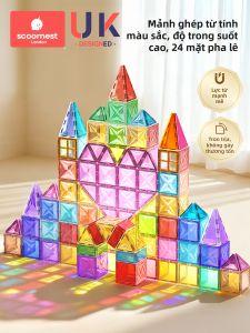 KESCOORL | Đồ Chơi Xây Dựng Từ Tính Giáo Dục 6-12 Tuổi