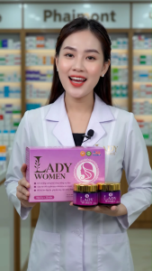 Lady Women Hộp 40 Viên (2 Lọ x 20 Viên) – Hỗ Trợ Chống Oxy Hóa Hạn Chế Lão Hóa Da Sạm Da Giúp Da Sáng Mịn